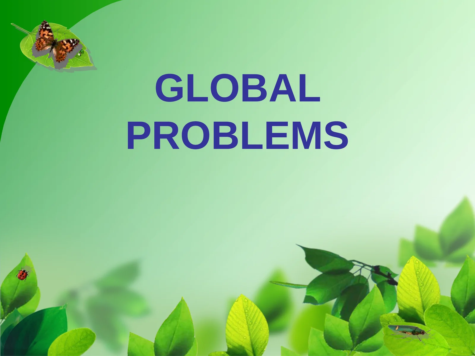 Global Problems 1