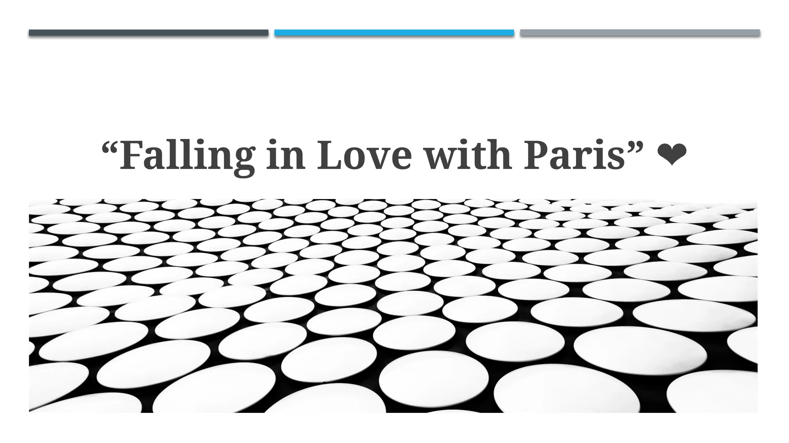 Falling in Love with Paris 1