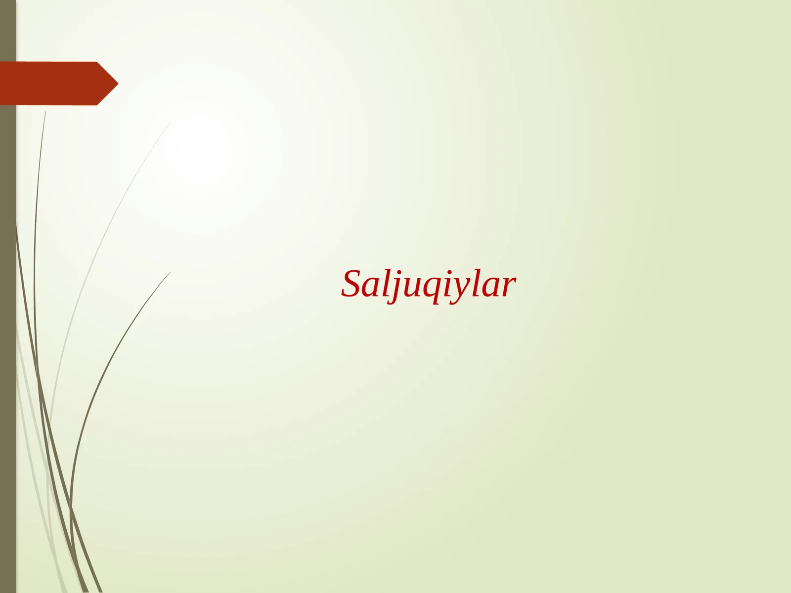 Saljuqiylar 1
