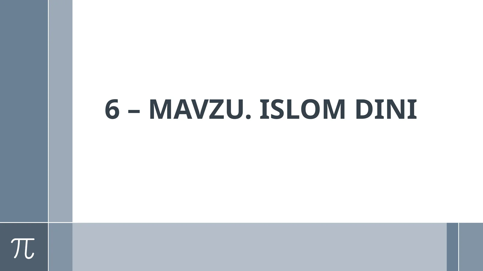 Islomdin oldin Arabistondaijtimoiy –siyosiy hayoti 1