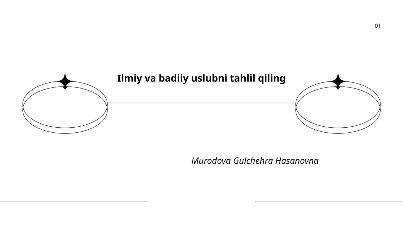 Ilmiy va badiiy uslubni tahlil qiling 1
