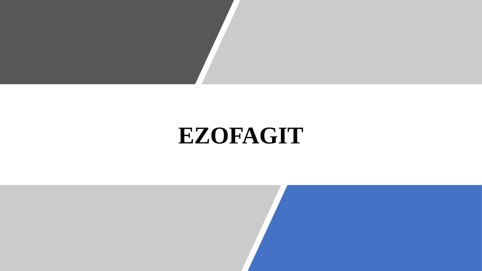 EZOFAGIT 1