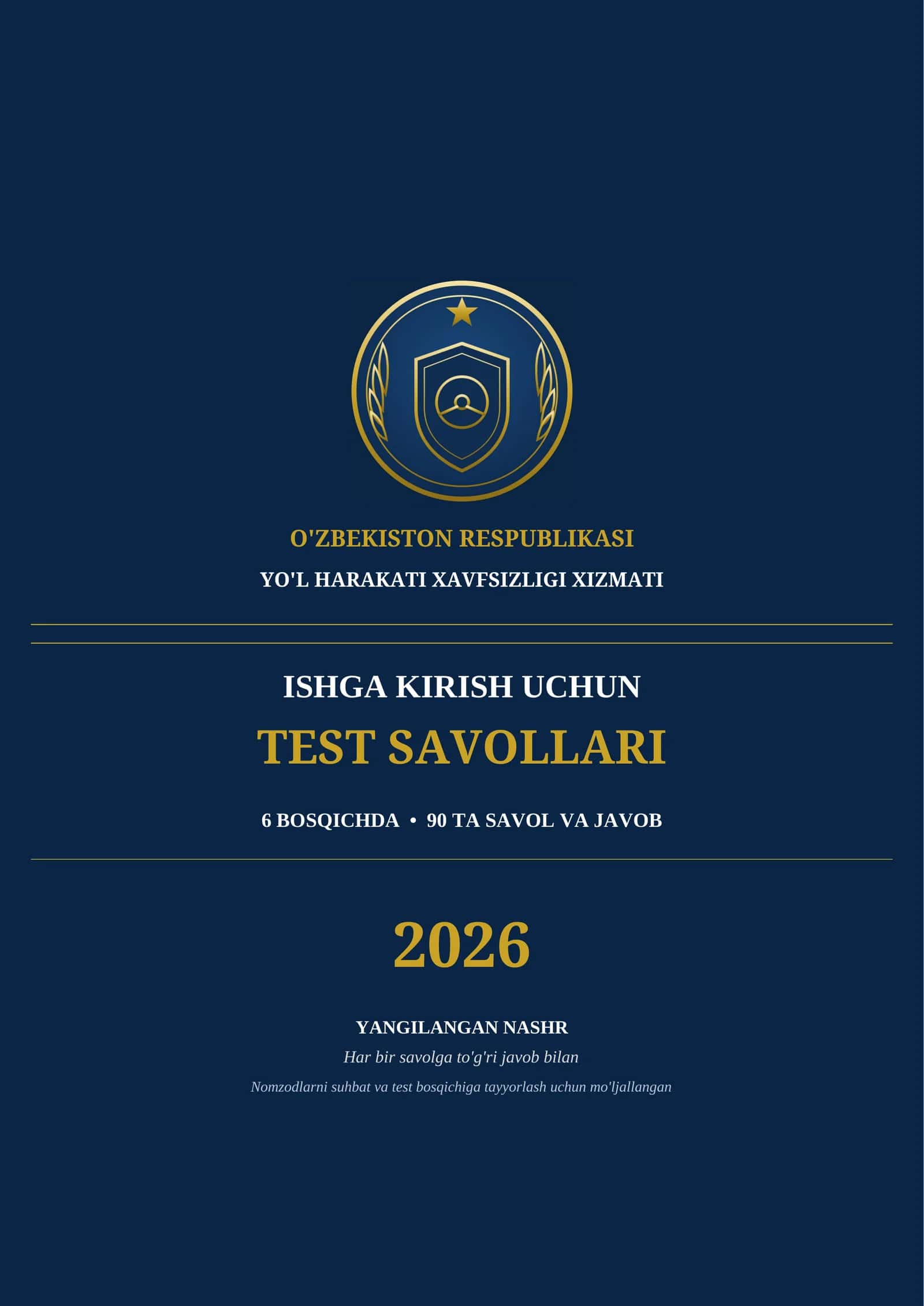 DYHXX test savollari 1