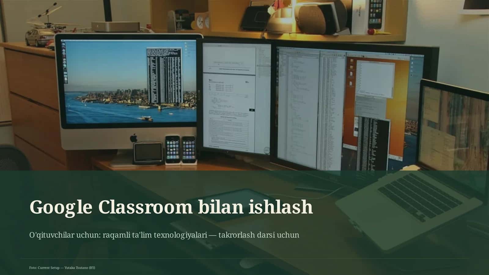 Google Classroom bilan ishlash 2