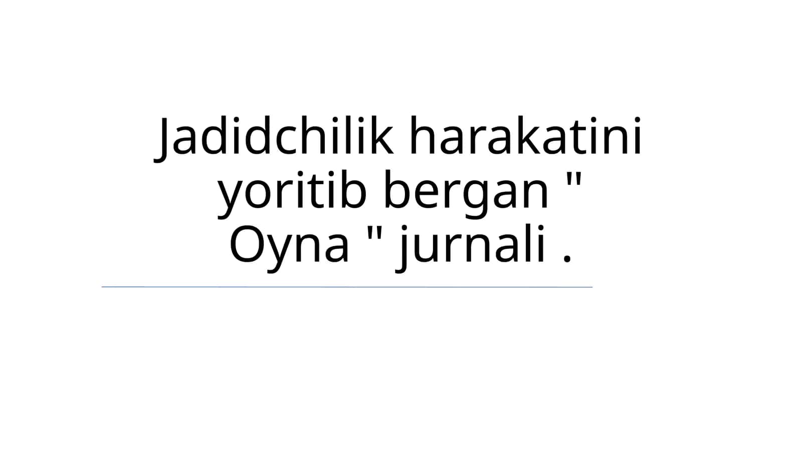 "Oyna" журнали 1