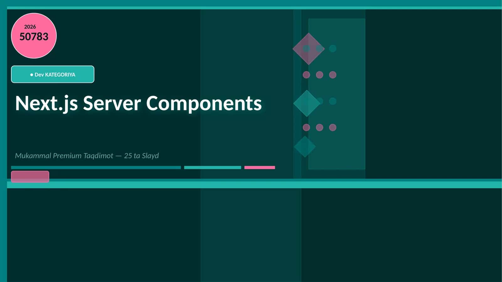 Next.js Server Components 1