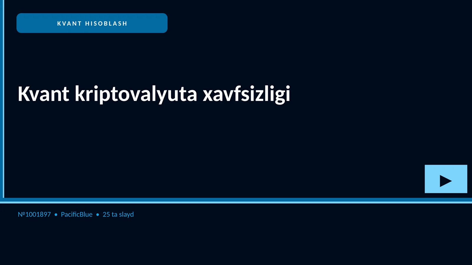 Kvant kriptovalyuta xavfsizligi 1