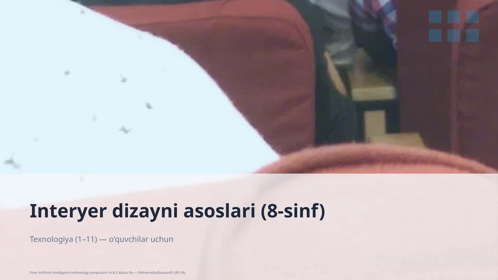 Interyer dizayni asoslari (8-sinf) 2