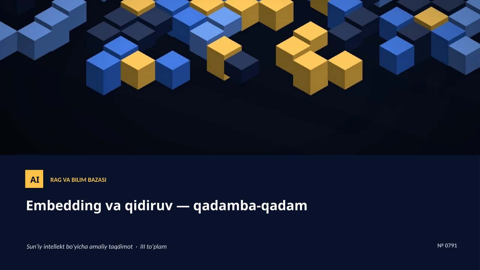 RAG VA BILIM BAZASI 1