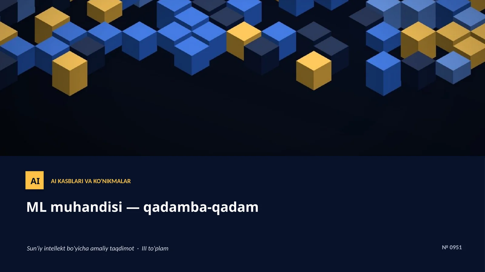 AI KASBLARI VA KO'NIKMALAR 1