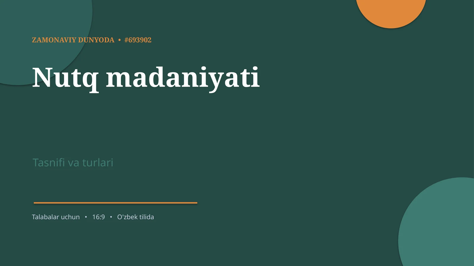 Nutq madaniyati 1