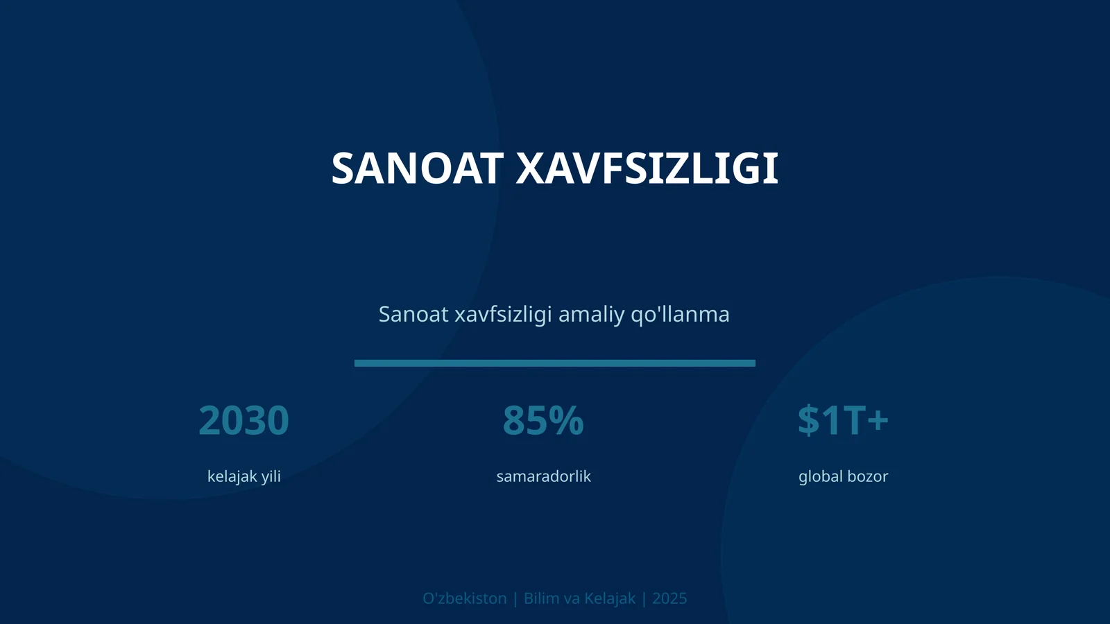 Sanoat xavfsizligi 1