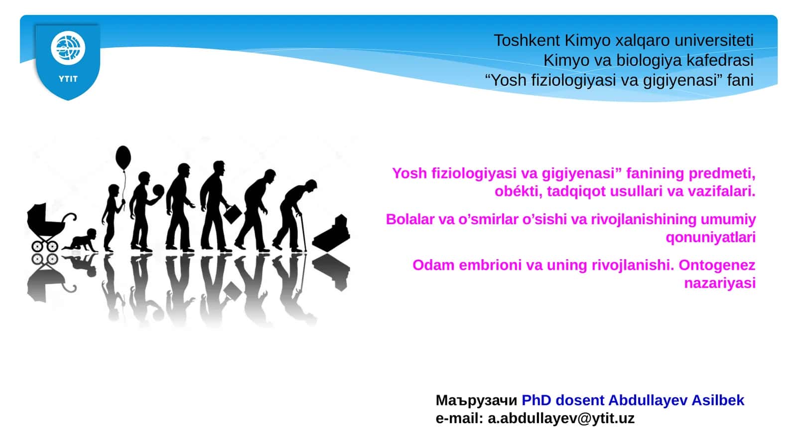 Yoshfiziologiyasivagigiyenasi 1