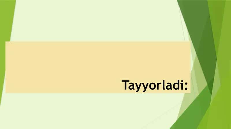 Taqdimot. Shimoliy Afrika subregioni davlatlarining tabiiy sharoiti va resurslari 1