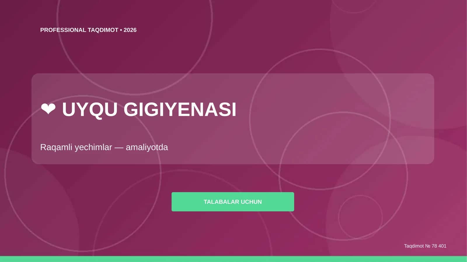 ❤️ UYQU GIGIYENASI 1