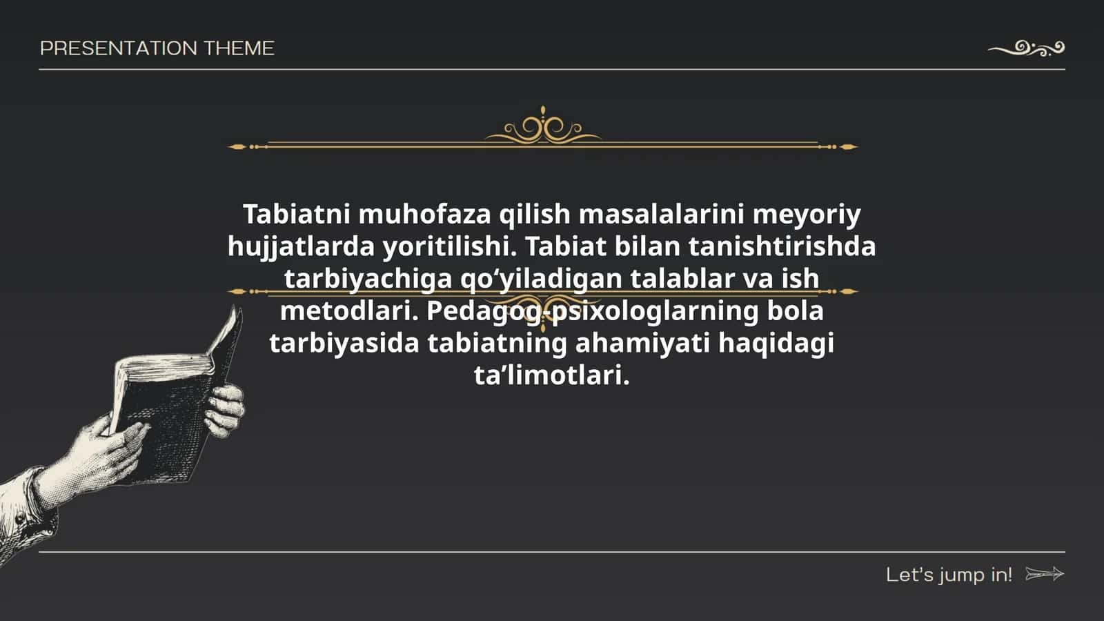 Tabiatni muhofaza qilish masalalarini meyoriy hujjatlarda yoritilishi 1