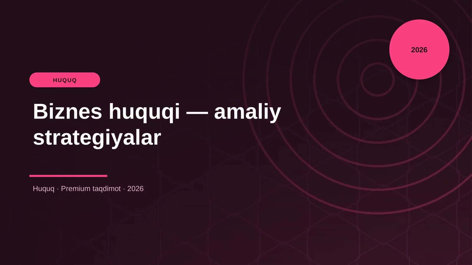 Biznes huquqi — amaliy strategiyalar 1