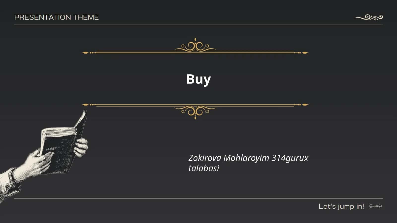 Zokirova Mohlaroyim 314gurux talabasi 1