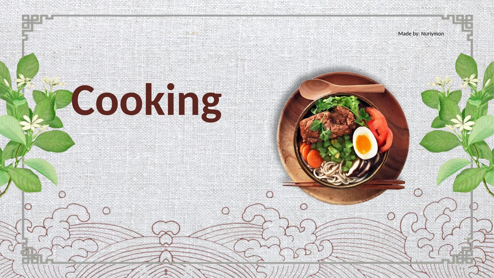 Cooking 1