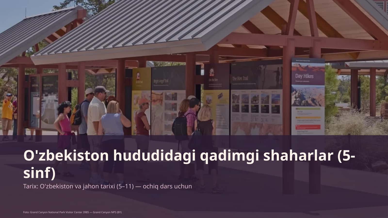 O'zbekiston hududidagi qadimgi shaharlar (5-sinf) 1