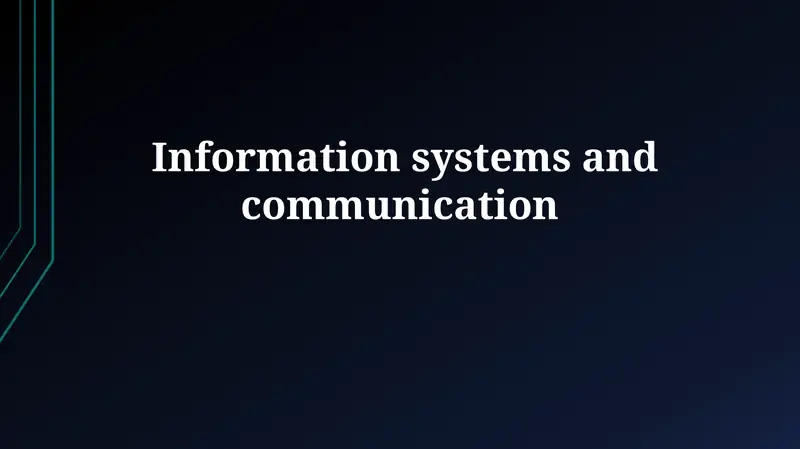 Information Systems Architecture and Design 1