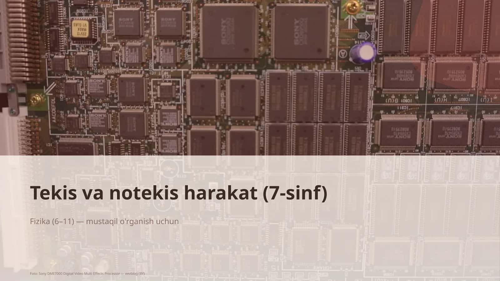 Fizika (6–11) 1