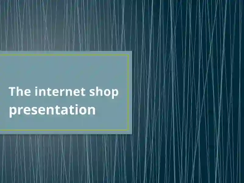 Online stores