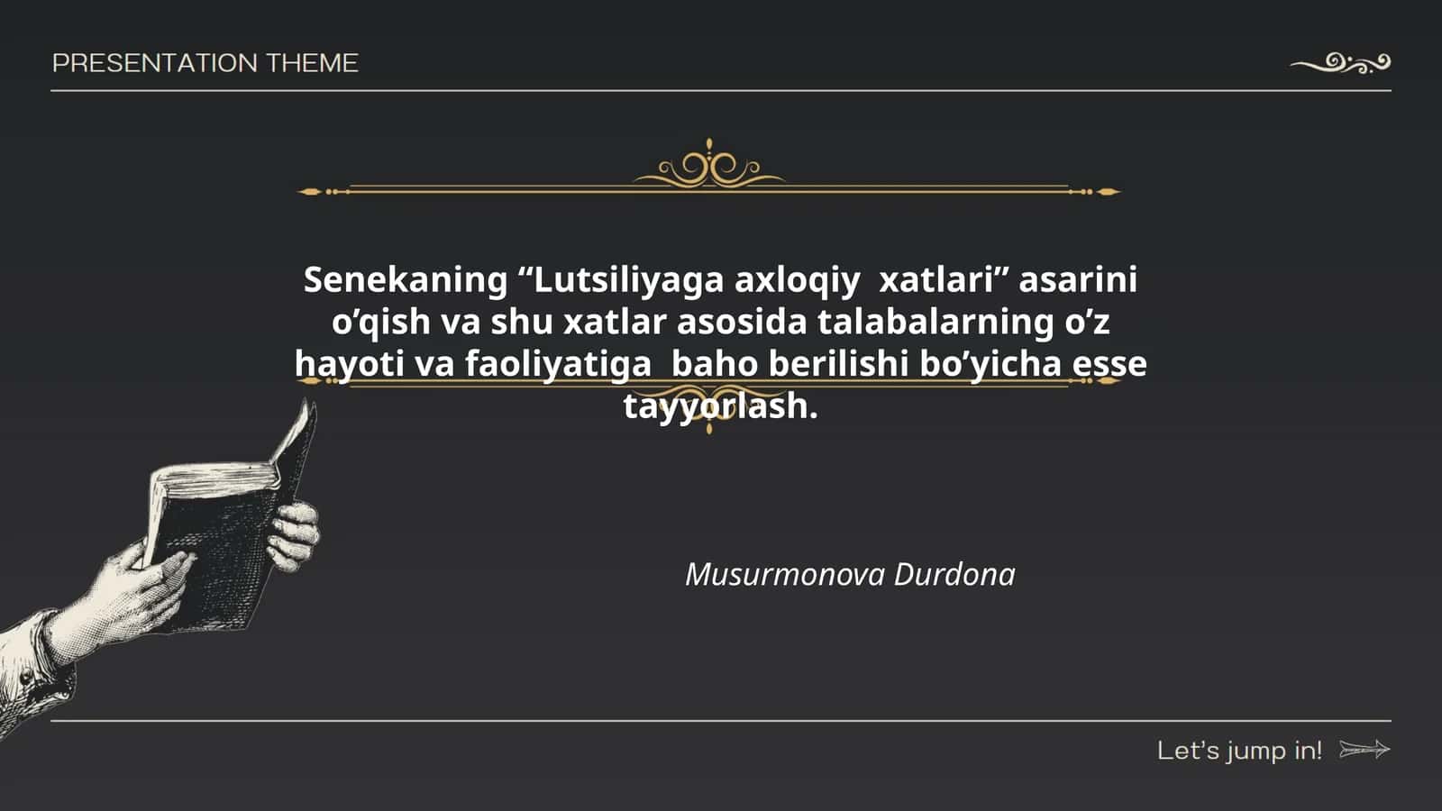 Lutsiliyaga axloqiy xatlari 1