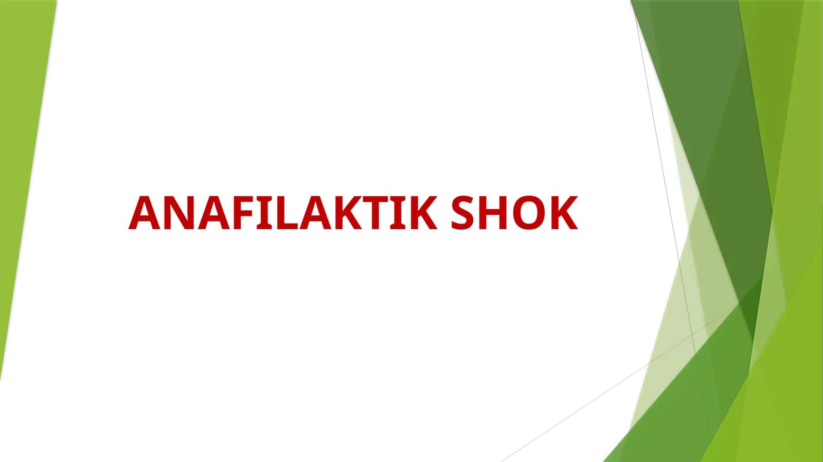 Anafilaktik shok 1