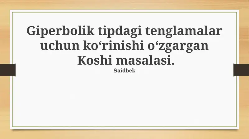 Koshi masalasi 1