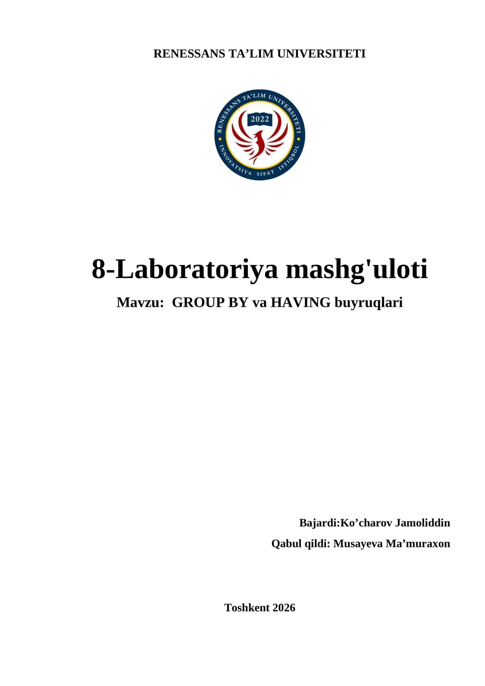 8-Laboratoriya mashg'uloti 1