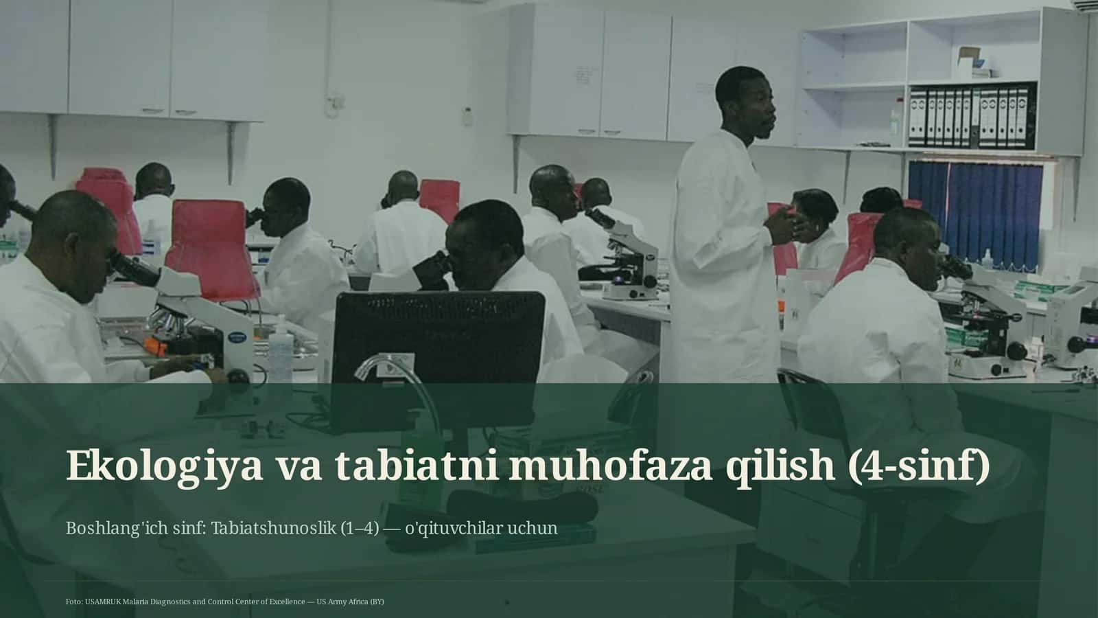 Ekologiya va tabiatni muhofaza qilish (4-sinf) 1
