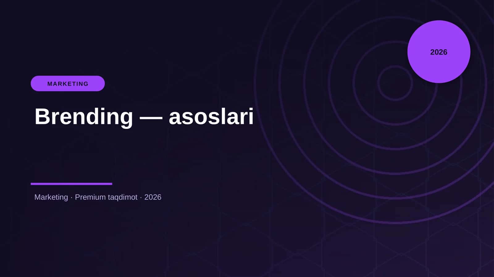Brending — asoslari 3