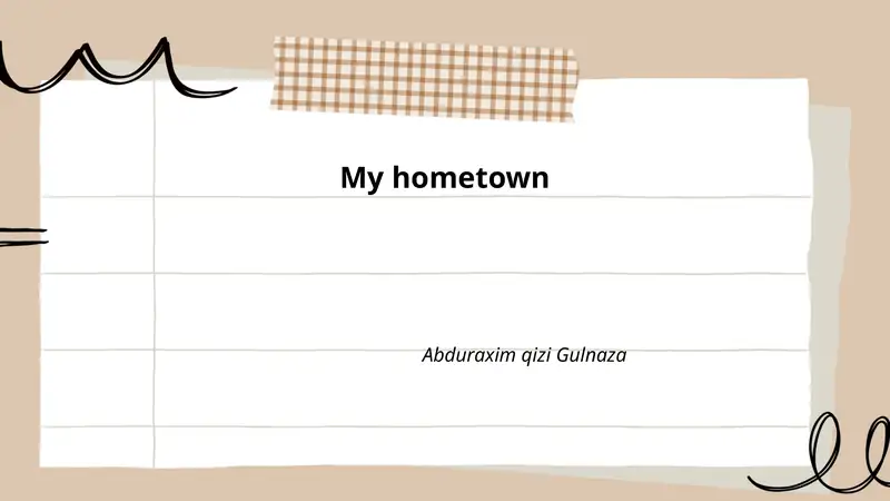 My hometown 1
