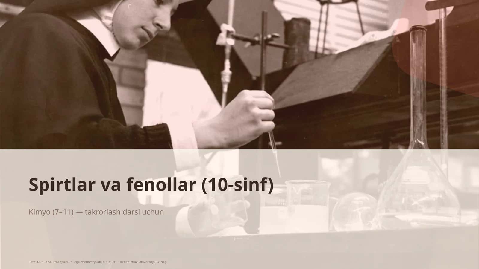 Spirtlar va fenollar (10-sinf) 1