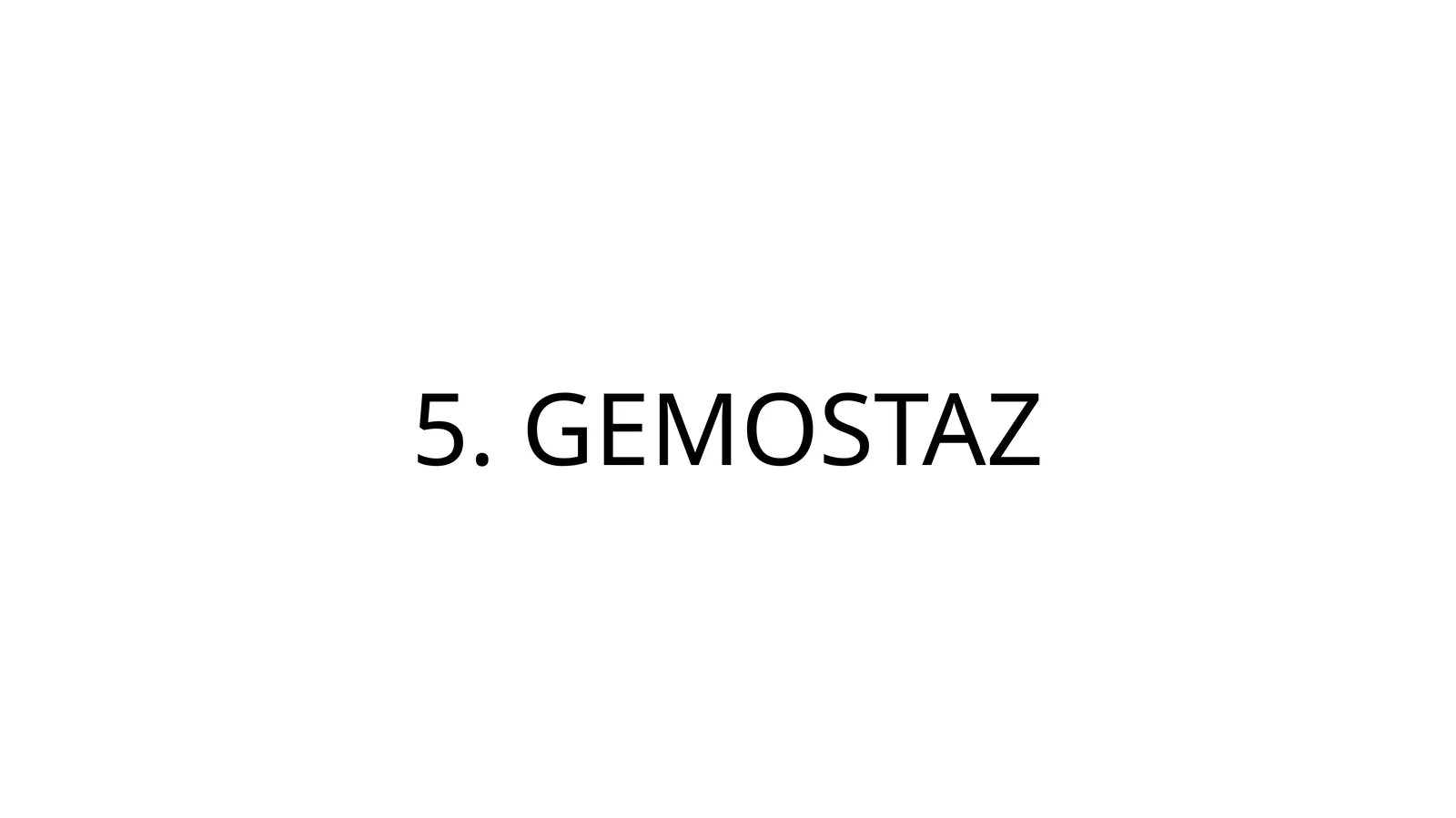 GEMOSTAZ 1