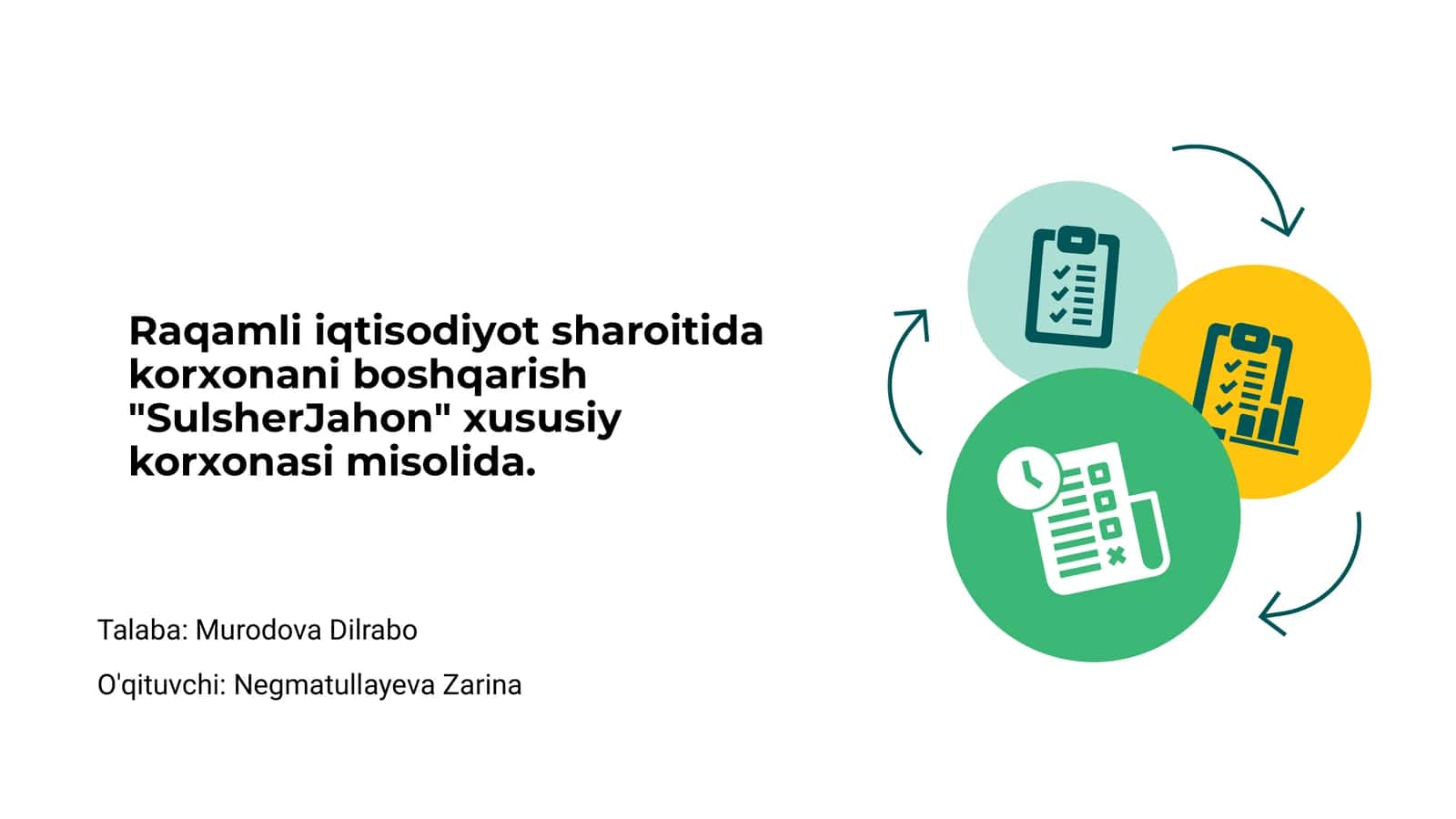 "SulsherJahon" xususiy korxonasi misoli 1