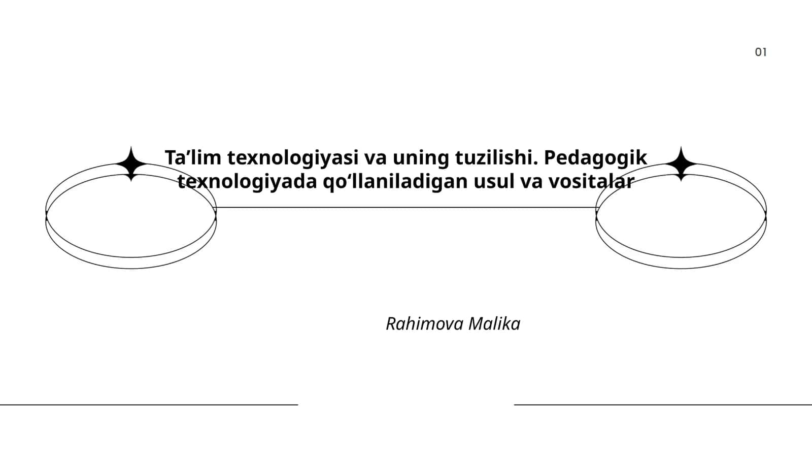 Ta'lim texnologiyasi va uning tuzilishi 1