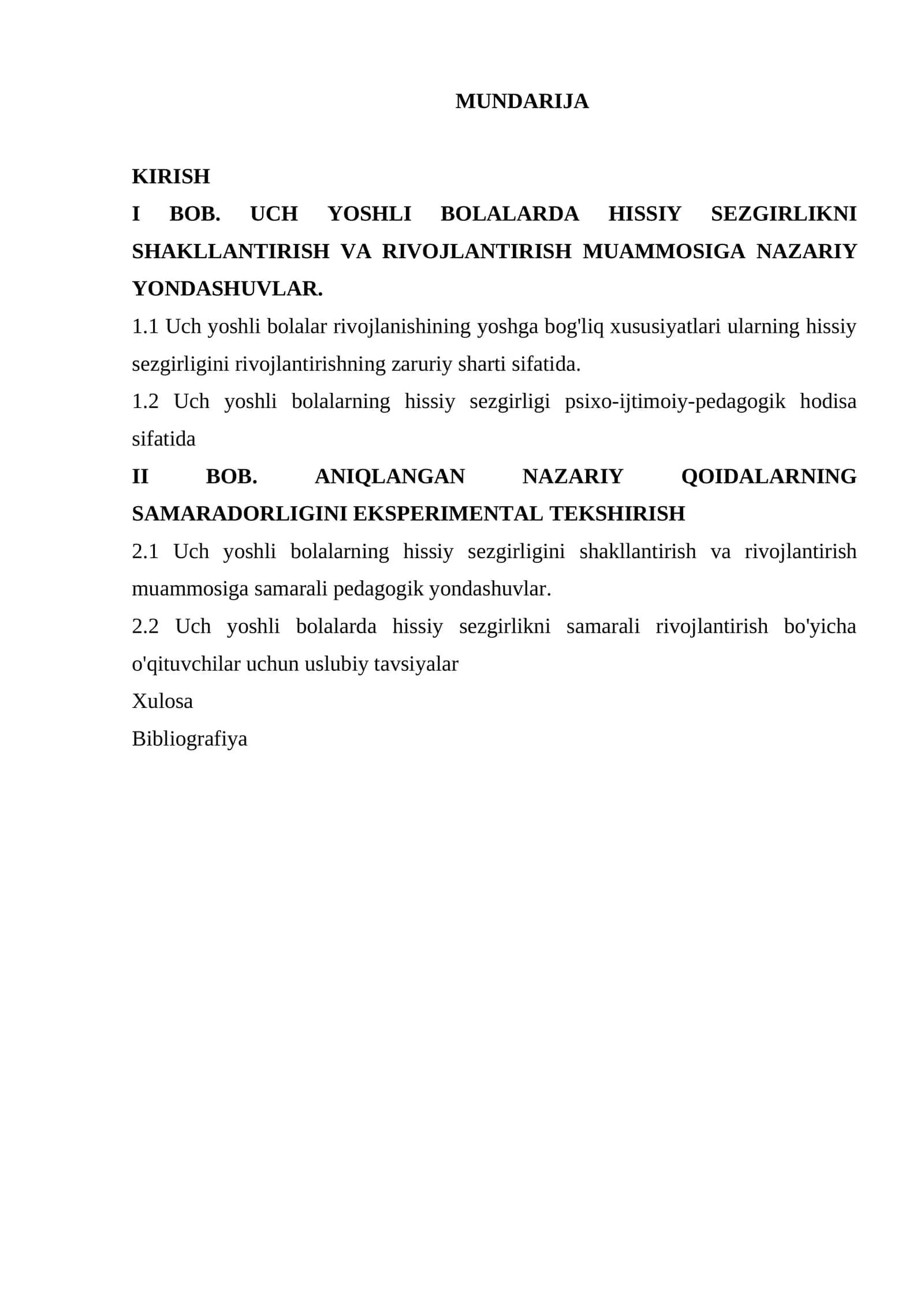 UCH YOSHLI BOLALARDA HISSIY SEZGIRLIKNI SHAKLLANTIRISH VA RIVOJLANTIRISH 1