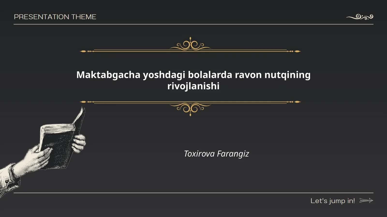 Maktabgacha yoshdagi bolalarda ravon nutqining rivojlanishi 1