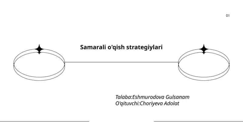 Samarali o'qish strategiylari 1