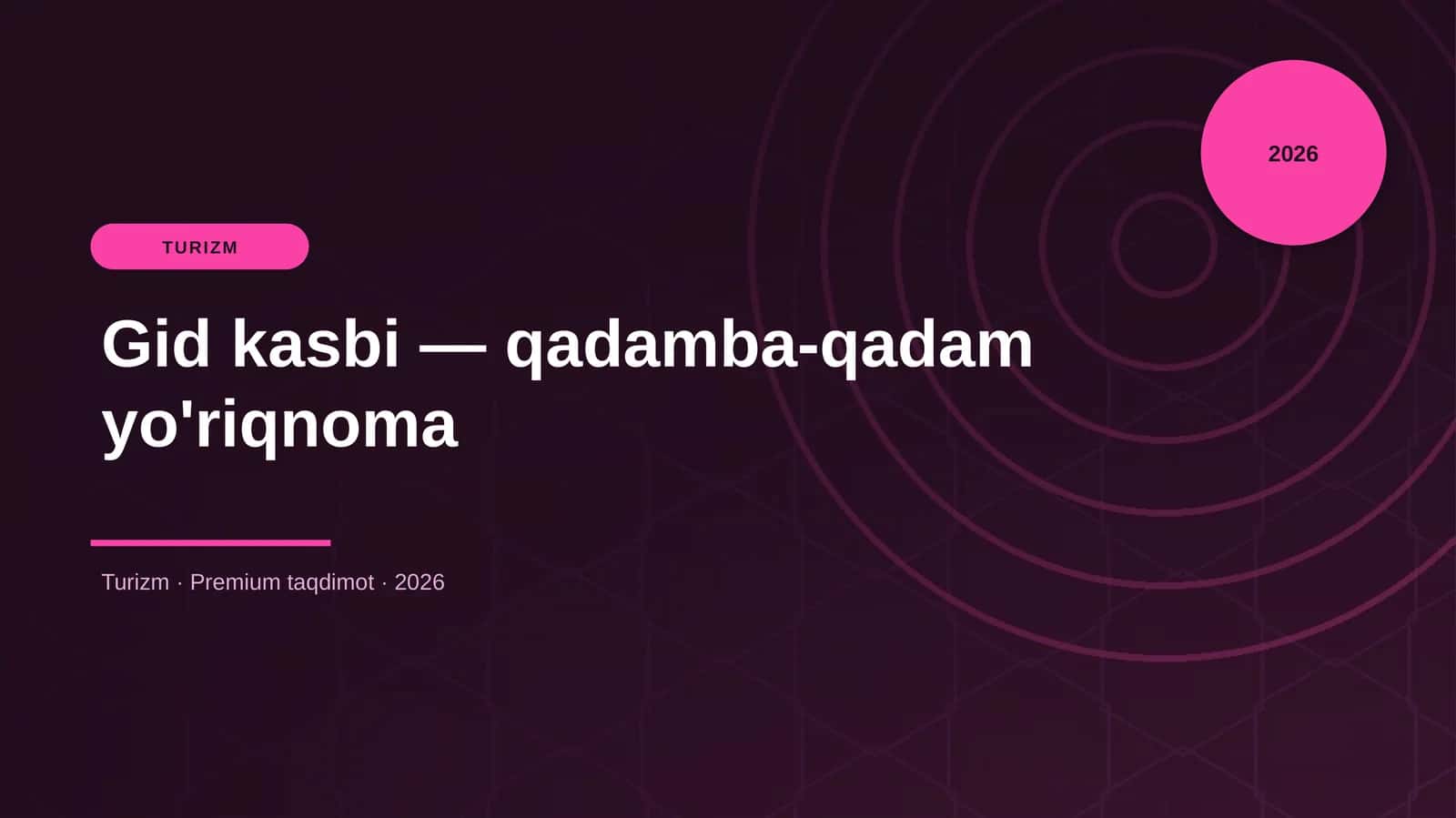 Gid kasbi — qadamba-qadam yo'riqnoma 1