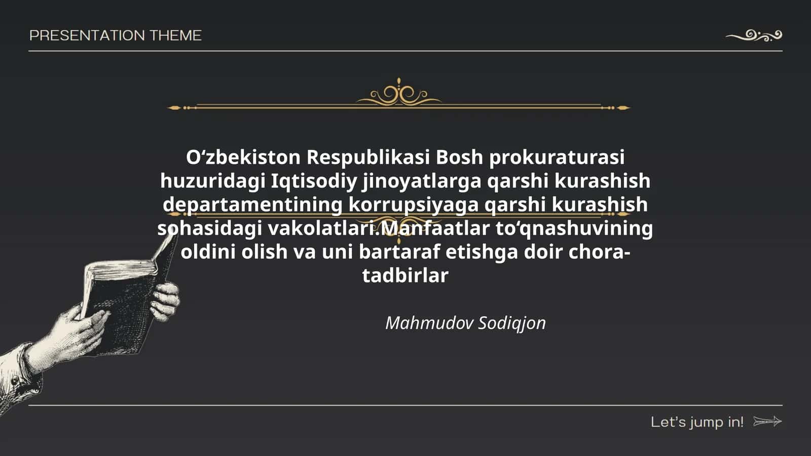 Manfaatlar to‘qnashuvining oldini olish va uni bartaraf etishga doir chora-tadbirlar 1