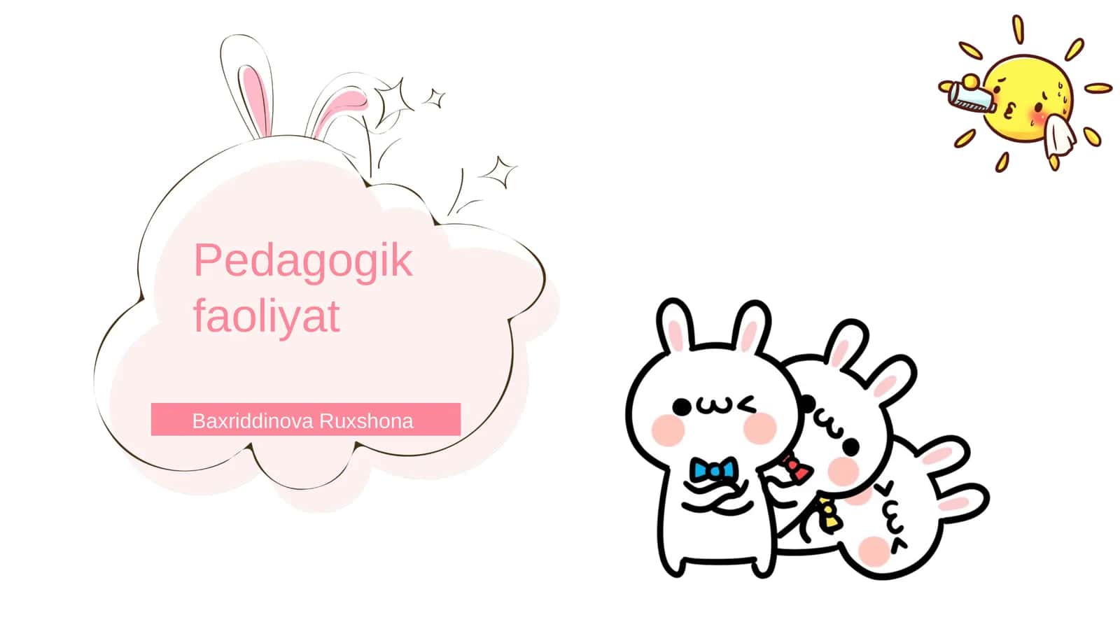 Pedagogik faoliyatning mohiyati va maqsadi 1