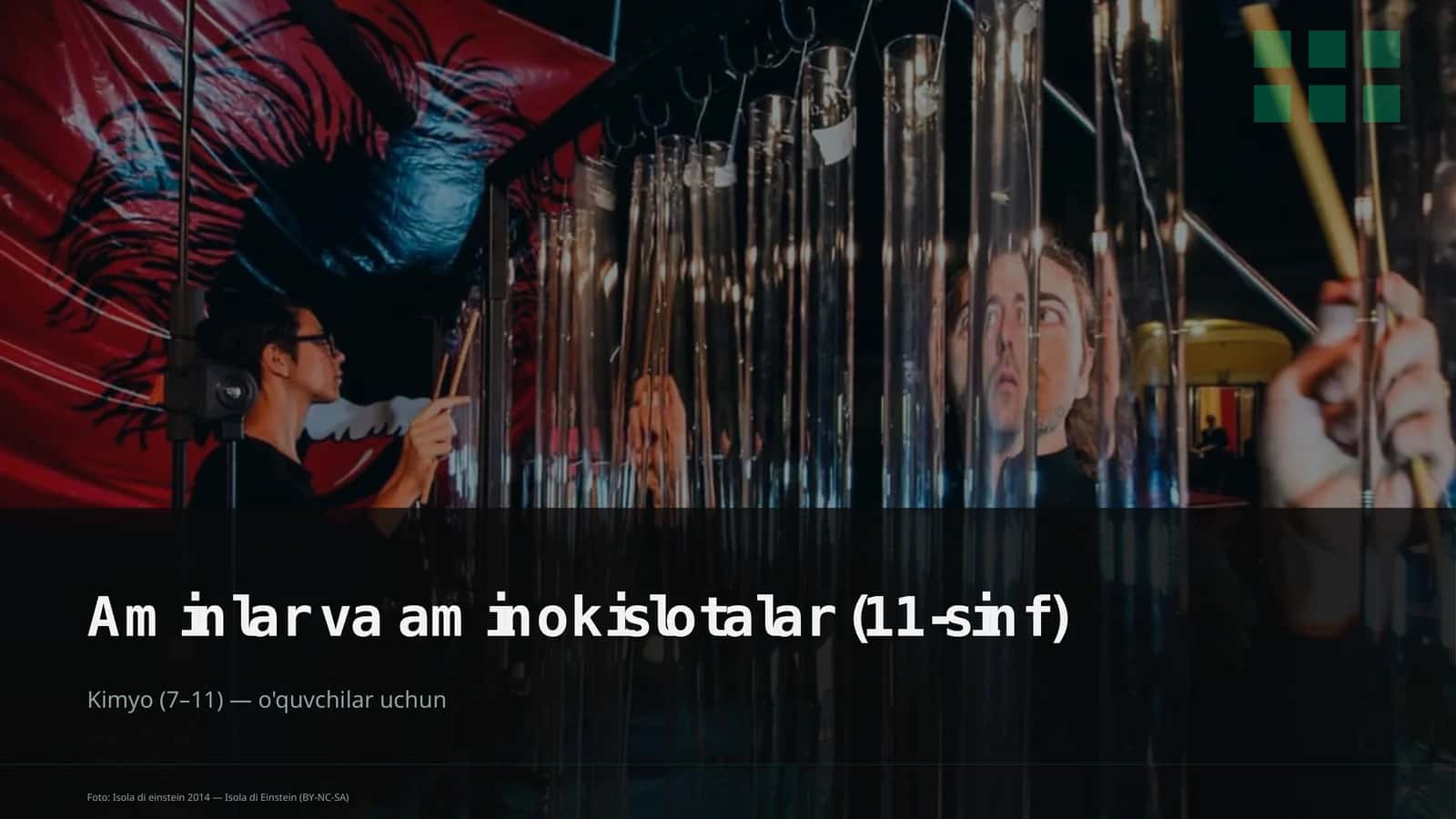Aminlar va aminokislotalar (11-sinf) 1