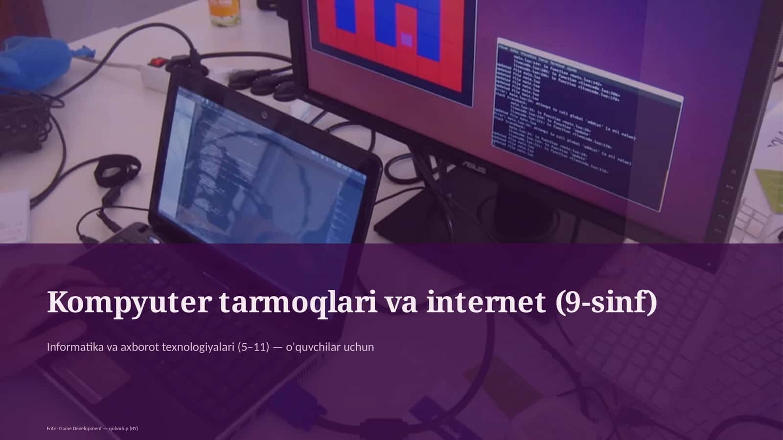 Kompyuter tarmoqlari va internet (9-sinf) 3