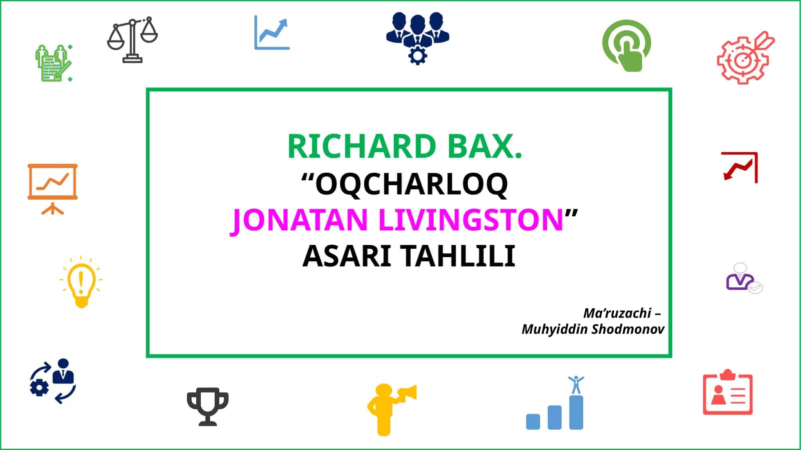 "OQCHARLOQJONATAN LIVINGSTON" 1