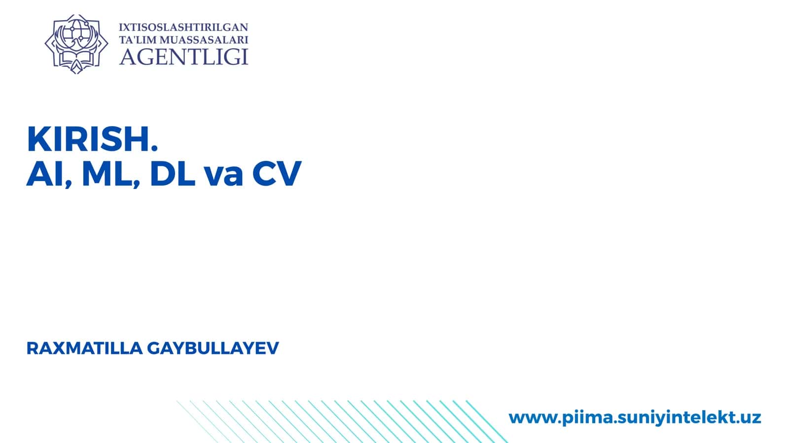 Kompyuterko’rishi(CV) 1