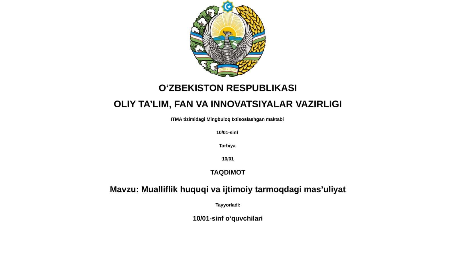 Mualliflik huquqi va ijtimoiy tarmoqdagi mas’uliyat 1
