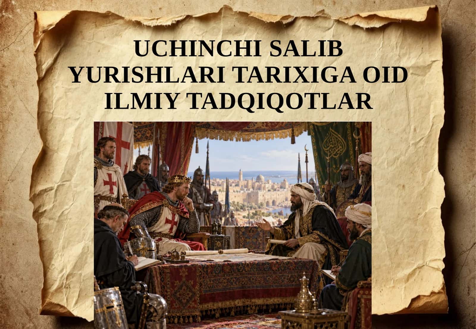 UCHINCHI SALIB YURISHLARI TARIXIGA OID ILMIY TADQIQOTLAR 1